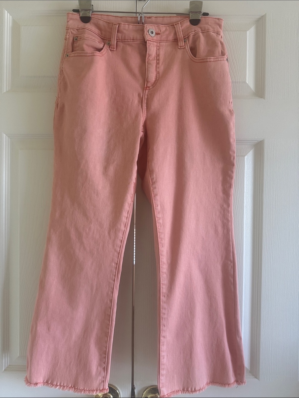 INC Denim Women's Pink Stretch Cotton Jeans. Size 8.